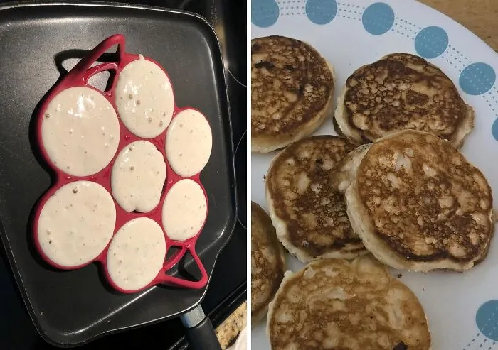 Breakfast Just Got A Whole Lot Better! This Clever   <a Style="Display:inline;" Href="Https://Www.amazon.com/Dp/B07ccndjm6?asc_item-ID=amzn1.ideas.1zbucr8ysghpa&linkcode=ll1&tag=bpdove-20&linkid=8f5bb3c3055f358314113fb62853bdd7&language=en_us&ref_=as_li_ss_tl" Target="_blank"><span Style="Font: Inherit; Color: #d74b1f;"> Silicone Pancake/Egg Ring </Span> Is The Ultimate Morning Multitasker - It Cooks, It Contains, And It Makes Your Breakfast Look Adorable