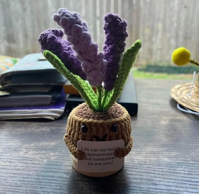  This   <a Style="Display:inline;" Href="Https://Www.amazon.com/Handmade-Potted-Positive-Emotional-Encouragement-Sunflower/Dp/B0d1tzcyl6?crid=289rgqbsn5w51&dib=eyj2ijoimsj9.rq_cv21mgyroup39s1fyg05tw9-C8lpihaeubhmrivqgs1xngieyvntu8q2-Pogil5bcmcfi-Yb31bnpqrcrsl7pbm-Ek0idys1ysalkcfo.xank5euf4sixadqkzdu8-_3swur_zsiruqfeci6vy0y&dib_tag=se&keywords=sustainable%2bdecor&qid=1728306471&sprefix=sustainable%2bhome%2bdecor%2caps%2c293&sr=8-294&th=1&linkcode=ll1&tag=bpwolf-20&linkid=61b80374d271ef91b6fa1163555461f2&language=en_us&ref_=as_li_ss_tl" Target="_blank"><span Style="Font:inherit;color:#d74b1f;"> Handmade Crochet Plant</Span> Will Live Forever But Also Brings You A Little Pick-Me-Up Message