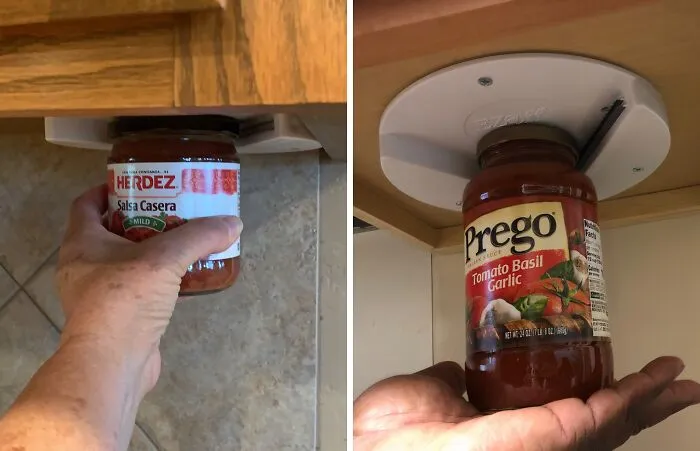 For When You Need To Wrestle Open That Stubborn Jar Of Pickles Without Sacrificing Your Dignity Or Your Countertops, These   <a Style="Display:inline;" Href="https://www.amazon.com/gp/product/B000X6K9J8?ie=UTF8&th=1&linkCode=ll1&tag=bppig-20&linkId=e2a40c6247929d5901e4eb544da077b3&language=en_US&ref_=as_li_ss_tl" Target="_blank"><span Style="Font: Inherit; Color: #d74b1f;"> Under Cabinet Jar Openers </Span> Are The Unsung Heroes Of Kitchen Gadgetry