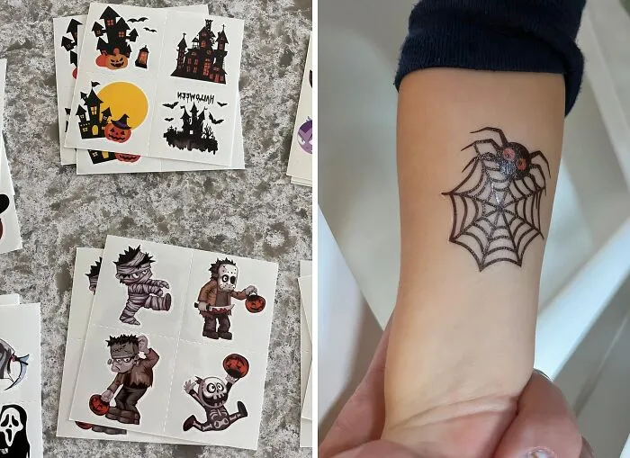 Add A Spooky Splash Of Temporary Terror To Your Skin With This   <a Style="Display:inline;" Href="Https://Www.amazon.com/Halloween-Temporary-Tattoos-Unique-Designs/Dp/B0b5pmlfq5?crid=1xt1ay83vnzc4&dib=eyj2ijoimsj9.8ccfbmsqbigezup2q4gjqixvtsojt9kqgokjwluc-Q2tzp3wuw8flbqwila34-8ek8hf4ni30-Bnmxermhbmjuu0qshypr2cvqfl3ioxrkc.25da-Trdxevq8l20q2ewse-Wye914yomibcgw-Ev9yq&dib_tag=se&keywords=halloween+crafts&qid=1728893275&sprefix=halloween+craft%2caps%2c253&sr=8-290-Spons&sp_csd=d2lkz2v0tmftzt1zcf9hdgzfbmv4da&psc=1&linkcode=ll1&tag=bpbeaver-20&linkid=bef756bdbce41bc146fd0a6cda7f1a14&language=en_us&ref_=as_li_ss_tl" Target="_blank"><span Style="Font: Inherit; Color: #d74b1f;"> Halloween Temporary Tattoos</Span> Set