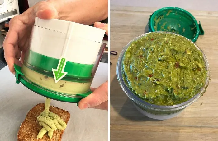 Holy Guacamoly! The   <a Style="Display:inline;" Href="Https://Www.amazon.com/Dp/B00zcyu6ik?ascsubtag=%5bartid%7c10055.g.28563931%5bsrc%7c%5bch%7c%5blt%7c%5bpid%7ca77bca9a-6eee-4181-9018-027cf8c162ee%5baxid%7c79dfc5bc-D99b-4b33-Ad83-9cb6f9637f47&th=1&linkcode=ll1&tag=artandesignews-20&linkid=449263d442d3ea4c5acfbfee8b529f4d&language=en_us&ref_=as_li_ss_tl" Target="_blank"><span Style="Font: Inherit; Color: #d74b1f;"> Guac-Lock Container </Span> Is The Ultimate Dip-Saver, Keeping Your Precious Guac Fresh And Ready For Snack Time, Minus The Browning Blues