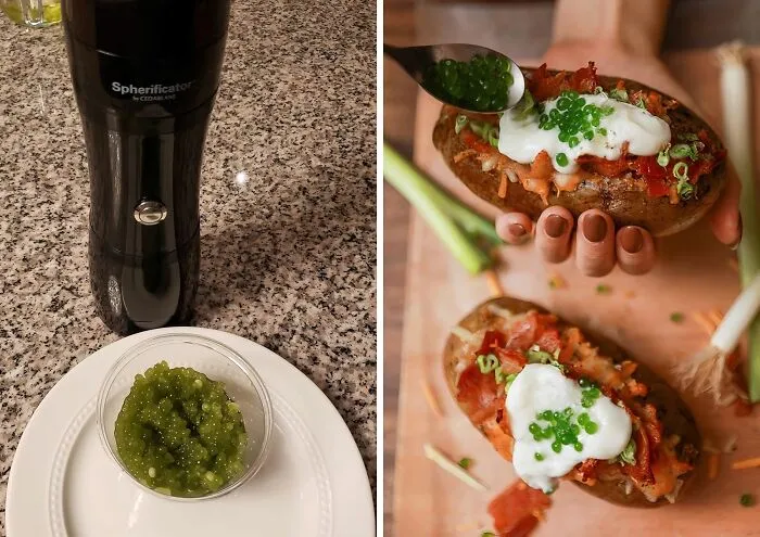 Add A Touch Of Luxury To Your Dishes With The   <a Style="Display:inline;" Href="Https://Www.amazon.com/Dp/B07n3dt2z6?ascsubtag=%5bartid%7c10055.g.28563931%5bsrc%7c%5bch%7c%5blt%7c%5bpid%7cf8a6f81f-18c4-4fc4-9fa4-D38721de00e7%5baxid%7cf0ca254d-E652-4484-82cb-970d002323f5&linkcode=ll1&tag=artandesignews-20&linkid=7fa6d58bcddebcede341e61eda787195&language=en_us&ref_=as_li_ss_tl" Target="_blank"><span Style="Font: Inherit; Color: #d74b1f;"> Edible Food Pearl Former </Span>, A Clever Tool That Transforms Liquids Into Elegant, Bite-Sized Pearls Of Flavor