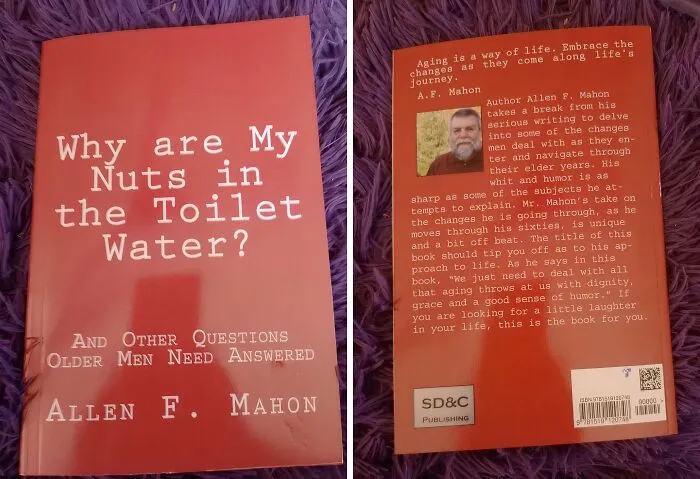   <a Style="Display:inline;" Href="Https://Www.amazon.com/Toilet-Water-Other-Questions-Answered/Dp/1519120745?crid=3sfgiaofjprq6&dib=eyj2ijoimsj9.n8ftyvn8y7qnzesoz39avrsnhgkmuq0ftqtekcmywwnrlc0as9j5jhsszfwee95puksu8ubc1znfrjqrpwdazkuhiw7ap9pfl2lh9xgtdcl90vyq96fcw4jonn1uaz0fnck4yebwo-Vduotcsdxs5sdn2vfszvi-Igghfkk-Bigjsehbbpdwtkgqqizeicdltc-_u_toy5nwzzh1-Jm-Pyj6g_mcn6g2fo-Peqrfvpnd-Egmlcapku-Zznqpmjboij_anryiz3_0dlowgc6b6cpwkh7szjvqn_4hzeeqwv0.wqkatpw3g5pnl9x8ziohbebd_nwn5mmqpugpny3laem&dib_tag=se&keywords=funny+books&qid=1728903840&sprefix=funny+boo%2caps%2c322&sr=8-26&linkcode=ll1&tag=bpjaguar-20&linkid=5ff014998584bfb9b76b444439af27e2&language=en_us&ref_=as_li_ss_tl" Target="_blank"><span Style="Font: Inherit; Color: #d74b1f;"> "Why Are My Nuts In The Toilet Water? And Other Questions Older Men Need Answered" </Span> Tackles Life's Biggest Mysteries – Or At Least The Ones That'll Make You Laugh, Cringe, Or Wonder If Dad's Okay In There