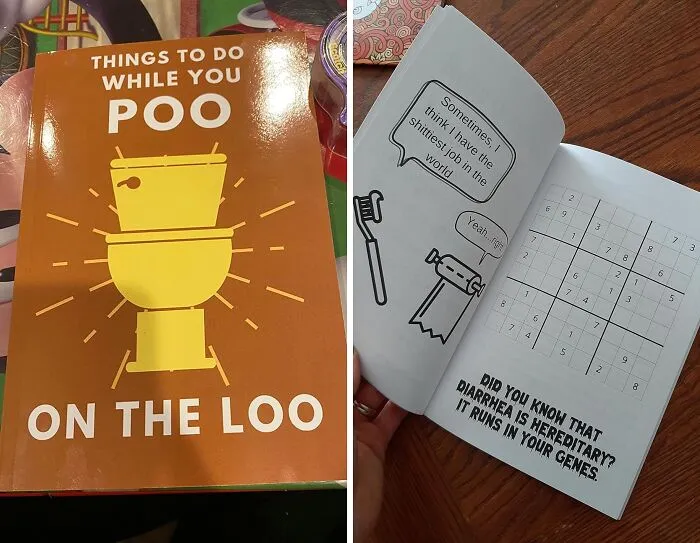   <a Style="Display:inline;" Href="Https://Www.amazon.com/Things-While-You-Poo-Loo/Dp/1699369135?crid=3dr0kt94dzxbm&dib=eyj2ijoimsj9.cwvdl01hf0hojy5nytvmhnof2ecrjh_csybkwfuz0mwbl_2nqpnur6nvr2lyufyuvgogimw7nqlj4hqszfh1nak7bk596vwdvy8p2yzgxqvivfpqmgoronkfonzzai5prh3vxthcetjvnfsim0vbb-Nkh-Bfzhmzgevuw5_rq-U3qfeujrr6tpeq2tw_hnbdxhmhjob3ikhrvk2girhhdnmxkuoomjozoxnwv8npvaqjfwjg_vlzzygpzihzgxjicpf8branjvnzjchkxew1s62mu9owhhxme26ewm8yfyu.mtrycqxir9aenab3wefnlhb_dlabv_bedzg0vmo131q&dib_tag=se&keywords=bathroom+books&qid=1728906883&sprefix=bathroom+book%2caps%2c238&sr=8-35&linkcode=ll1&tag=bpjaguar-20&linkid=74c12b4f019188e62377202c5ab5d3a7&language=en_us&ref_=as_li_ss_tl" Target="_blank"><span Style="Font: Inherit; Color: #d74b1f;"> "Things To Do While You Poo On The Loo: Activity Book" </Span> Because Dropping A Bomb Shouldn't Mean Dropping Productivity – Multitasking At Its Finest!