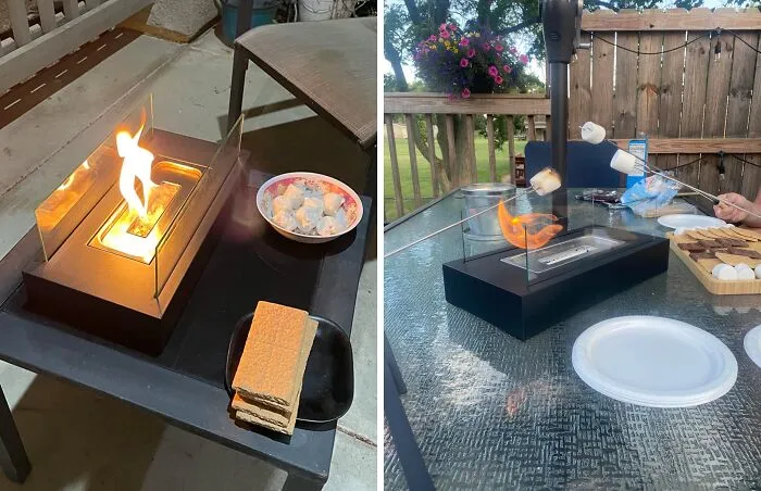 Gather 'Round The   <a Style="Display:inline;" Href="Https://Www.amazon.com/Rozato-Tabletop-Fireplace-Portable-Outdoor/Dp/B09rn1zh6l?crid=18hyq6vpiazdd&dib=eyj2ijoimsj9.qlt3vj0wpv1bxvals3sdn4ckop4s9bo0sc2sn0ycm2yoj9vdz5vts9g7-Abdfqd_wycbotxt6dqrrt71ahhiocqrjpm61gk5xi3sgsbzsyictzcrun0en6eo2jkxgcdd_wfomlpag70qc-Jjovezl_mlm2fcley3d3g3z20m23nsbqs8vrrokc8xon7ig6lpvxfvvhno1badnxm0lcptt9eeepc73h_ddcbbztf9axl_1oel_cu19xggvrvfqnj1q9h3d3jfkfwpnugsidls7efhpdcanhofxbueazn48so.ad37cjl6sx0o2okx1smrwwa-3ezxbu8asuffugyw_cw&dib_tag=se&keywords=outdoor+decor&qid=1728908991&sprefix=auoutdoor+decor%2caps%2c199&sr=8-18&linkcode=ll1&tag=bpcamel-20&linkid=4c8c67a131476cf202b07b0690d7129e&language=en_us&ref_=as_li_ss_tl" Target="_blank"><span Style="Font: Inherit; Color: #d74b1f;"> Tabletop Fire Pit With S'mores Maker </Span> And Get Ready For Marshmallow Mayhem