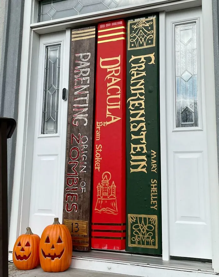 My First Halloweened Door