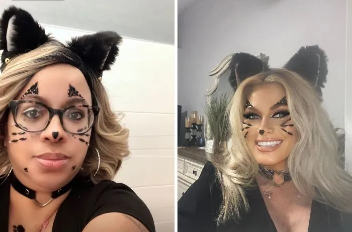 Purr-Fectly Creepy, These <a Style="Display:inline;" Href="Https://Www.amazon.com/Crystal-Jewels-2-Sheet-Sticker-Halloween/Dp/B0bj6pd2vp?dib=eyj2ijoimsj9.vril8iajgd919mgyswl3es2r2nzsqz-8mklucy7c9s464sljdteaou9b8hi_5mdwk6bx59s2oma_e6wh_mnkomwkgggsyclwoch-Sznguo7p6wc0qxbgk3issmckcjkh4_o1izhrjwszttcvewjaekwsmwogzmbnnfoq3zoxekw-5rksatvfocjq7_x3y7xtlz0ci_kwhf8toud98yzo9wb7nojqjou90u_af16hih0_38hnmxrpjtyvwn1x1lfjobmlvr4or9hjaxo7uy0nruoozayf_7cjf21pk_ewqka.mteibaneleafpdssegzkwiscze8agsmwuupnsfijagq&dib_tag=se&keywords=costume+makeup&qid=1728979876&sr=8-227&linkcode=ll1&tag=bphyena-20&linkid=461f6d72aed4dd44ddf0a37ecdff601b&language=en_us&ref_=as_li_ss_tl" Target="_blank"><span Style="Font: Inherit; Color: #d74b1f;"> Cat Face Jewels </Span> Will Turn You Into A Feline Fiend, Complete With A Sparkling Sinister Smile