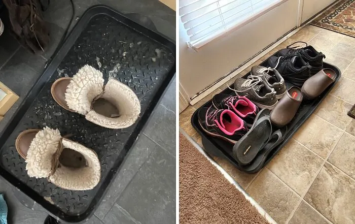 All The Slushy, Muddy Sins Your Boots Bring In From The Outside World Can Be Neatly Contained On A <a Style="Display:inline;" Href="Https://Www.amazon.com/Matace-100-Rubber-Boot-Trays/Dp/B095skkq96?dib=eyj2ijoimsj9.bga4u0p8vcfmxnfdwngiqblcg106fvfcdguonavqszojddczhwbuzhln5_-B33mtxzbb9p93zyq8fp2rtfmkvuzyr1pjlsvii2plgkstwgx4au5hh-U7dcuys4xblwyp5g3bbrrxjofe1kxx_nufuktbltkfjtohvrw3vxxjcd3bylyb_p1t6ul7w7v3hjqige4anyomcykjd0cfndti93je43vmoog2irvquvil0umis80y620eig_vzwqa3lrryl2r-Yavs3hbywab7znwkuica2jkso6q74ibknivgiq.5m3vgafs6lw64ztatsn_0xfm38siry2mob_fcewn8ne&dib_tag=se&keywords=waterproof%2bboot%2btray&qid=1728982605&sr=8-1-Spons&sp_csd=d2lkz2v0tmftzt1zcf9hdgy&th=1&linkcode=ll1&tag=bplion-20&linkid=5329cc9dff75d0fc7e4b7a02bce7da0b&language=en_us&ref_=as_li_ss_tl" Target="_blank">  <span Style="Font: Inherit; Color: #d74b1f;"> Rubber Boot Tray </Span>