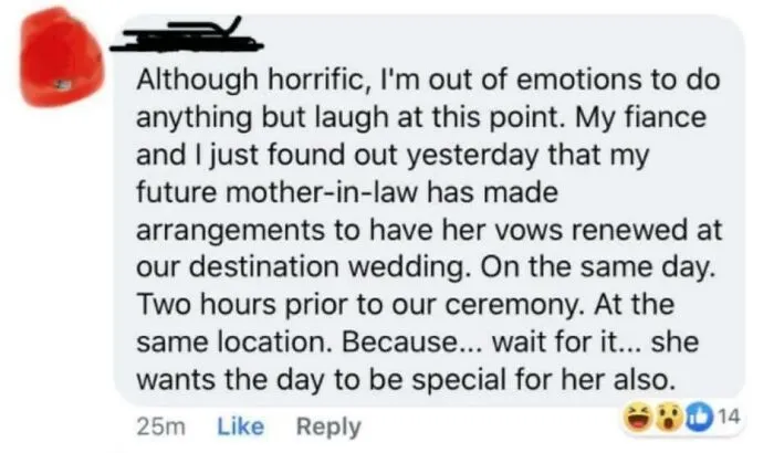 Because Some People Can’t Have A Single Day That Is Not About Them