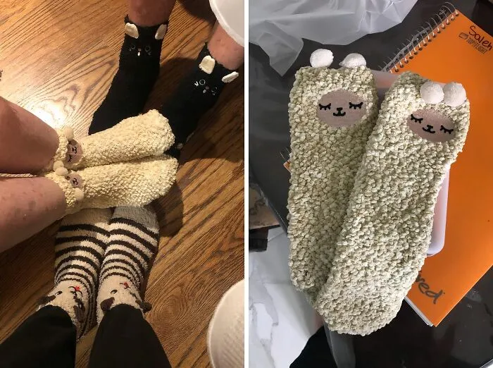 Slip Into The Softness Of These Adorably Cuddly   <a Style="Display:inline;" Href="Https://Www.amazon.com/Womens-Animal-Designe-Microfiber-Slipper/Dp/B07l6k8dqt?crid=1p2qahoya9nfy&dib=eyj2ijoimsj9.ifmmtggfvt3ma59jrcqzmmpz_-Wboqcmj73w5os6iy3jpjqnf4apuytdbkmdgvipuysh-Sxdsqjokehjubvravdqgw1kn3wtojkqur35mh9rmzzncud9a2ulufe93_1xkx_d3poeyxrdq0m1dylkcmte9dmzzen5s3erbv8wpb9gfcdoxy3xhoh-Qm18jw3p1veizfxzjaermjsipfa4hns_bvnpgcutuz_b8ym58o1ajl1qm40hvmxdlnmyh8ksveptjfg4plgsvj1d3xexpj11kaxm6_dmepjiysyl9m8.twshsmp3aroxun-E6byz_ze2fwfvg0f_jhffkrm-Kkk&dib_tag=se&keywords=novelty+warm+socks&qid=1728988568&sprefix=novelty+warmsocks%2caps%2c191&sr=8-10&linkcode=ll1&tag=bppony-20&linkid=d2eeb9fbbb35d457db9e1d3f8e44f383&language=en_us&ref_=as_li_ss_tl" Target="_blank"><span Style="Font: Inherit; Color: #d74b1f;"> Super Fluffy Animal Socks </Span> - Your Feet Will Go Wild!