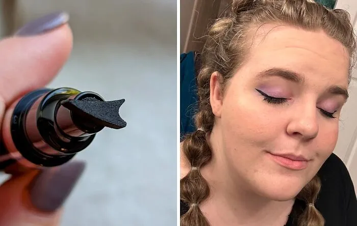 Cat Eye Queens, Rejoice! Get Perfectly Winged Eyeliner Every Time With This Genius   <a Style="Display:inline;" Href="Https://Www.amazon.com/Winged-Eyeliner-Stamp-Smudgeproof/Dp/B07gm317jj?ie=utf8&linkcode=ll1&tag=bpgnu-20&linkid=1c8d9feac4c50bed9029d63f30b59e95&language=en_us&ref_=as_li_ss_tl" Target="_blank"><span Style="Font: Inherit; Color: #d74b1f;"> Winged Eyeliner Stamp </Span> - A Game-Changing Beauty Hack That's About To Become Your New BFF