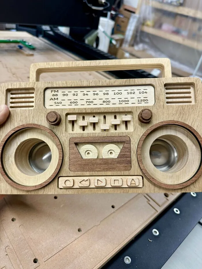 Wooden Boombox Present For My Brother
