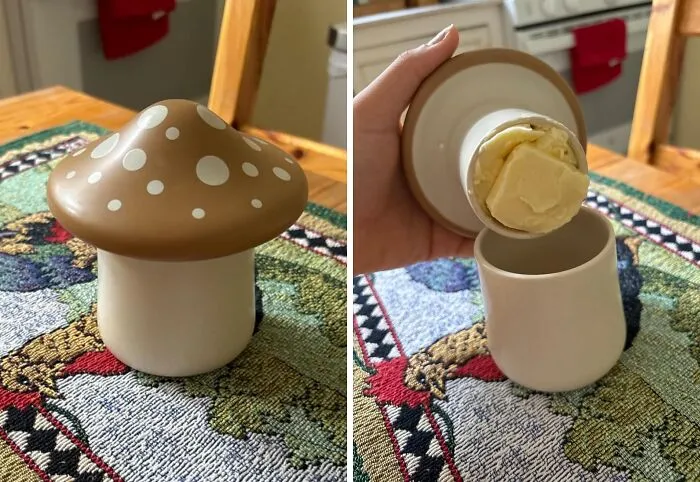 Store Your Precious Truffle Treasures In Style With This Whimsical   <a Style="Display:inline;" Href="Https://Www.amazon.com/Genuine-Fred-Forage-Mushroom-Storage/Dp/B0cczwnqpm?ie=utf8&linkcode=ll1&tag=bpgnu-20&linkid=65e95e4b043a9814a0fea6a1491b14b7&language=en_us&ref_=as_li_ss_tl" Target="_blank"><span Style="Font: Inherit; Color: #d74b1f;"> Genuine Fred Forage, Mushroom Butter Storage </Span> - A Charming Container That's The Spore-Adic Perfect Addition To Any Kitchen
