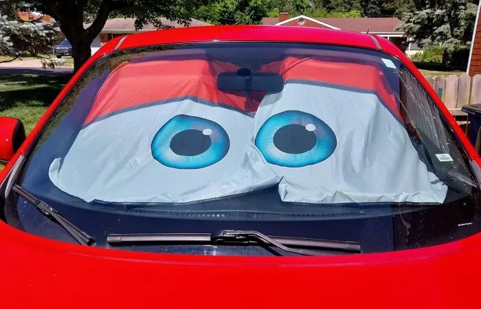 Ka-Chow, Sunshine! Stay Cool And Cruise Into Fun With This Adorable   <a Style="Display:inline;" Href="Https://Www.amazon.com/Gven-Windshield-Sunshades-Protector-Foldable/Dp/B08y1qh4tn?ie=utf8&th=1&linkcode=ll1&tag=bpgnu-20&linkid=13bbc83ab37218075e24ade6de417767&language=en_us&ref_=as_li_ss_tl" Target="_blank"><span Style="Font: Inherit; Color: #d74b1f;"> Lightning Mcqueen's Eyes Sunshield </Span>, The Perfect Accessory For Any Cars Fan's Vehicle!