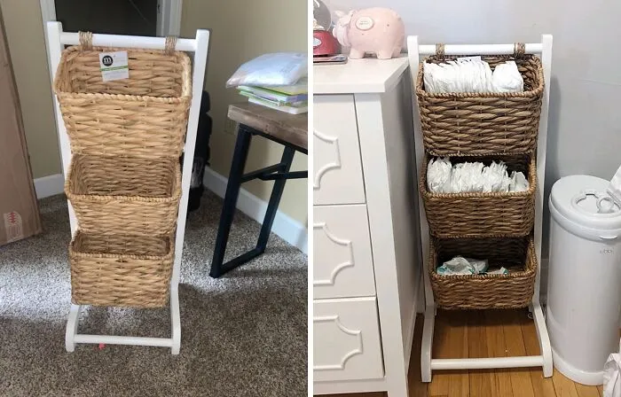 These Charming <a Style="Display:inline;" Href="Https://Www.amazon.com/Mdesign-Vertical-Standing-Decorative-Organizer/Dp/B07zjwb8jg?th=1&ascsubtag=srctok-40b09aa2d2589ac8&btn_ref=srctok-40b09aa2d2589ac8&linkcode=ll1&tag=bpwasp-20&linkid=bf7c3597680cadbea13d257330c2667a&language=en_us&ref_=as_li_ss_tl" Target="_blank"><span Style="Font: Inherit; Color: #d74b1f;"> 3-Tiered Storage Baskets </Span> Bring A Touch Of Rustic Charm To Your Storage, With Three Spacious Tiers To Keep Your Belongings Tidy And Your Space Serene