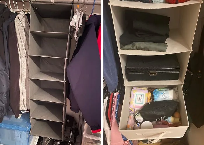 This Genius   <a Style="Display:inline;" Href="Https://Www.amazon.com/Dp/B07fx8rzjz?asc_item-ID=amzn1.ideas.36rg8pu8fkcmq&linkcode=ll1&tag=bpboar-20&linkid=cc8b29819499f98c850c973f64a33607&language=en_us&ref_=as_li_ss_tl" Target="_blank"><span Style="Font: Inherit; Color: #d74b1f;"> Hanging Closet Organizer Shelf </Span> Is The Ultimate Closet Companion - It Keeps Your Clothes, Shoes, And Accessories Tidy, Freeing Up Floor Space