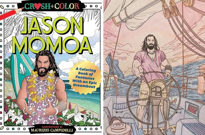 Coloring Just Got A Whole Lot Sexier! Swoon Over The Chiseled Features And Rugged Charm Of Aquaman Himself With This Dreamy   <a Style="Display:inline;" Href="Https://Www.amazon.com/Crush-Color-Coloring-Fantasies-Dreamboat/Dp/1250256682?ie=utf8&linkcode=ll1&tag=bpgnu-20&linkid=7e0d2d51b20a5517b87b7c07a6cd679e&language=en_us&ref_=as_li_ss_tl" Target="_blank"><span Style="Font: Inherit; Color: #d74b1f;"> Jason Momoa Coloring Book </Span