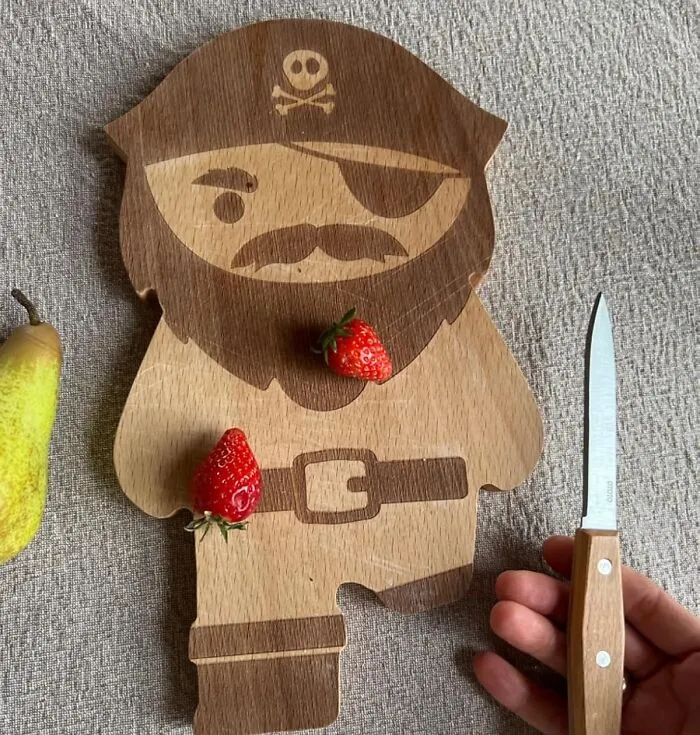 Shiver Me Timbers! Slice And Dice Like A Swashbuckling Pro With This Clever   <a Style="Display:inline;" Href="Https://Www.amazon.com/New-Cutting-Board-Knife-Ototo/Dp/B0c1gzxn23?ie=utf8&th=1&linkcode=ll1&tag=bpgnu-20&linkid=dc2616c0d8f3556bae26061900b07ed1&language=en_us&ref_=as_li_ss_tl" Target="_blank"><span Style="Font: Inherit; Color: #d74b1f;"> Pirate Cutting Board And Knife </Span> Set, Where The Knife Is Sneakily Disguised As A Peg Leg