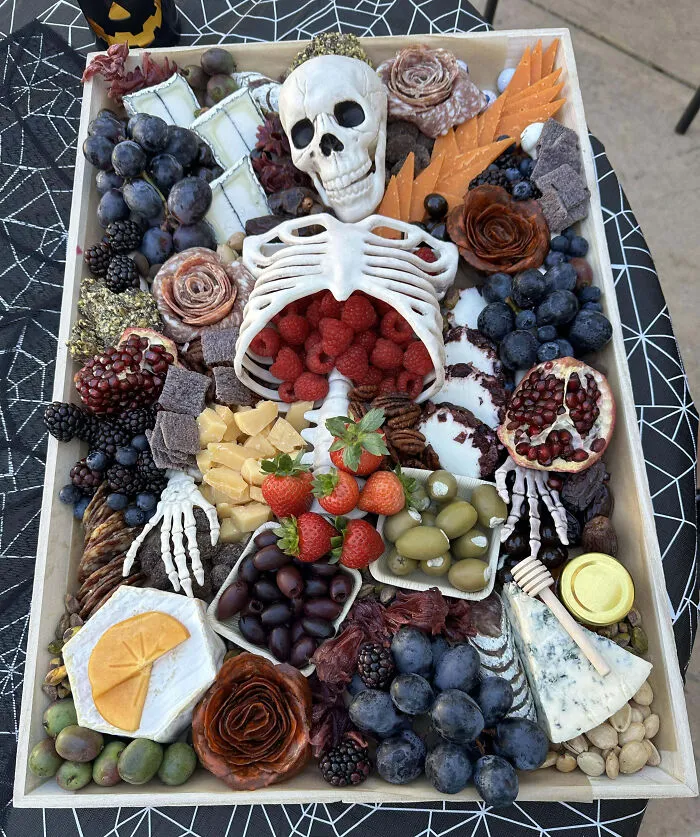 Our Halloween Party Charcuterie Board