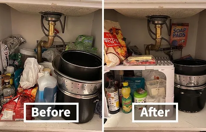 This Clever   <a Style="Display:inline;" Href="Https://Www.amazon.com/Expandable-Organizer-Bathroom-Cleaning-Expandable/Dp/B07yf4hjkp?keywords=under+sink+adjustable+shelf+organizer&qid=1685549948&sr=8-2-Spons&psc=1&smid=a3t81gwo0g406t&spla=zw5jcnlwdgvkuxvhbglmawvypuezntlesk43vutav0prjmvuy3j5chrlzelkpuewodezotm2sutrufzgm1vvs1lqjmvuy3j5chrlzefkswq9qta1mty3njczre9ymehdsdhwwfpgjndpzgdlde5hbwu9c3bfyxrmjmfjdglvbj1jbglja1jlzglyzwn0jmrvtm90tg9nq2xpy2s9dhj1zq%3d%3d&ascsubtag=srctok-42a87dd1a1cea455&btn_ref=srctok-42a87dd1a1cea455&linkcode=ll1&tag=bpboar-20&linkid=ee0b61e780a34dc11f7fd05da8cfa5d0&language=en_us&ref_=as_li_ss_tl" Target="_blank"><span Style="Font: Inherit; Color: #d74b1f;"> Under Sink Organizer </Span> Maximizes Storage Space And Keeps Essentials Within Easy Reach, Transforming The Often-Cluttered Area Under Your Sink Into A Tidy And Functional Zone