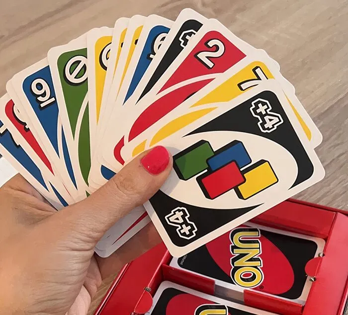Red Seven, Reverse, Skip... Relatives, Beware! This   <a Style="Display:inline;" Href="Https://Www.amazon.com/Family-Sturdy-Storage-Travel-Friendly-Exclusive/Dp/B07p6mzpk3?dib=eyj2ijoimsj9.q_bysvq0xcc6qu6mphrrpd40kkqik-C_f-Rcn-Dghadortlepn8sucaxztws3wsl01-8K14yebregqq0gnflax8lpyftwn6-Iu3jassejrkaolhr-764flgz5hbfix6iy1h6ldi50vpk0xcgtgjxfedj2vti0bbulbdj6qfqbtgbh1pwdflh6ph5fwfgqtvxzf4v3gwcqywvdtn1z_iciyim5tsunbnabptnb2dybjlgcyhfkfqq6xsvxc26h3lximzk4jsyuu2afireofetm3j2kzikbxngefang91_l5a.75asqk2uawmaq8lgdwqdkt3fsr5bwgklkfnme0pxfpk&dib_tag=se&hvadid=410037218071&hvdev=c&hvlocphy=9058761&hvnetw=g&hvqmt=e&hvrand=8089728832594128911&hvtargid=kwd-415679915411&hydadcr=7980_11337243&keywords=family%2bgames%2bamazon&qid=1729077692&sr=8-10&th=1&linkcode=ll1&tag=bpcrow-20&linkid=9a97c37b5718dc69e9b5a5f741964dd8&language=en_us&ref_=as_li_ss_tl" Target="_blank"><span Style="Font: Inherit; Color: #d74b1f;"> UNO Card Game </Span> Is About To Turn Your Thanksgiving Gathering Into A Game Of Strategy And Sabotage