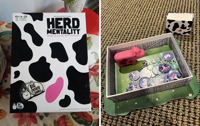 Moove Over, Boring Board Games! This   <a Style="Display:inline;" Href="Https://Www.amazon.com/Herd-Mentality-Udderly-Hilarious-Family/Dp/B093hbbmpt?dib=eyj2ijoimsj9.q_bysvq0xcc6qu6mphrrpd40kkqik-C_f-Rcn-Dghadortlepn8sucaxztws3wsl01-8K14yebregqq0gnflax8lpyftwn6-Iu3jassejrkaolhr-764flgz5hbfix6iy1h6ldi50vpk0xcgtgjxfedj2vti0bbulbdj6qfqbtgbh1pwdflh6ph5fwfgqtvxzf4v3gwcqywvdtn1z_iciyim5tsunbnabptnb2dybjlgcyhfkfqq6xsvxc26h3lximzk4jsyuu2afireofetm3j2kzikbxngefang91_l5a.75asqk2uawmaq8lgdwqdkt3fsr5bwgklkfnme0pxfpk&dib_tag=se&hvadid=410037218071&hvdev=c&hvlocphy=9058761&hvnetw=g&hvqmt=e&hvrand=8089728832594128911&hvtargid=kwd-415679915411&hydadcr=7980_11337243&keywords=family%2bgames%2bamazon&qid=1729077692&sr=8-3-Spons&sp_csd=d2lkz2v0tmftzt1zcf9hdgy&th=1&linkcode=ll1&tag=bpcrow-20&linkid=c586bf51b4462eb10e10198c73e1b4fa&language=en_us&ref_=as_li_ss_tl" Target="_blank"><span Style="Font: Inherit; Color: #d74b1f;"> Herd Mentality: Udderly Hilarious Board Game </Span> Is "Moo-Ving" Laughter To The Foreground, And "Herding" Fun To The Forefront!