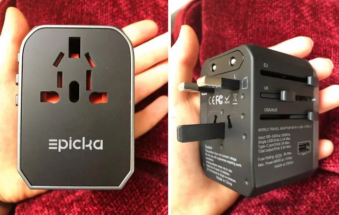 "Different countries use different electrical outlets / plugs. So bring a <a style="display:inline;" href="https://www.amazon.com/EPICKA-Universal-Travel-Adapter-Power/dp/B078S3M2NX?crid=29ALSW67OW2ST&dib=eyJ2IjoiMSJ9.LP-fur9cL7Jn2m1fB1kUhd3mwWRgwP_ToLyc59ztgWBaDC6pz3FhqViSqwB3Y6gJ4OR1XnGdKSYwqOuuSOlTKIJy_268GVkVaRu1HixeNDQd5-4CkJEnT7WhYI5CPvRYyyVQMaa_iqIDGpo2OqZt2W0ZF_1J9l1fCCX1PyGF0KsQhlgnMAIJRwWyE81KC7RQqM4QWv_N67qan6D__h-PCwMAQnJeO3GkPOAKCzWyYJe6hhV4xWYzQYb9u77xjcLNAhhpZCKL3tGiDt1g43B5rQo0PGfdIM0biyKP-r8MZzQ.wK5qDVdGjCYAVK85m9l-0RBro-8KeKZQbXwvFANiAD8&dib_tag=se&keywords=multi%2Bcountry%2Bplug%2Badapter%2Btravel&qid=1729500847&sprefix=multi%2Bcoun%2Caps%2C236&sr=8-3-spons&sp_csd=d2lkZ2V0TmFtZT1zcF9hdGY&th=1&linkCode=ll1&tag=bptiger-20&linkId=9a4ebc7bacb056e75331747d95e64c51&language=en_US&ref_=as_li_ss_tl" target="_blank"><span Style="Font:inherit;color:#d74b1f;"> multi-country type plug</Span> to plug your electronics in to" - <span Style="Font:inherit;color:#808080"> BigBearSD</Span>