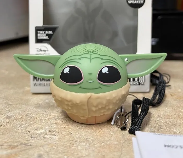 A   <a Style="Display:inline;" Href="Https://Www.amazon.com/Bitty-Boomers-Star-Wars-Mandalorian/Dp/B085wqmtjs?ie=utf8&linkcode=ll1&tag=bpstarfish-20&linkid=f63630ab44f63646a472d40d0f673fe5&language=en_us&ref_=as_li_ss_tl" Target="_blank"><span Style="Font: Inherit; Color: #d74b1f;"> Grogu Mini Bluetooth Speaker </Span> Brings The Cuteness And Fun Of Baby Yoda To Your Music