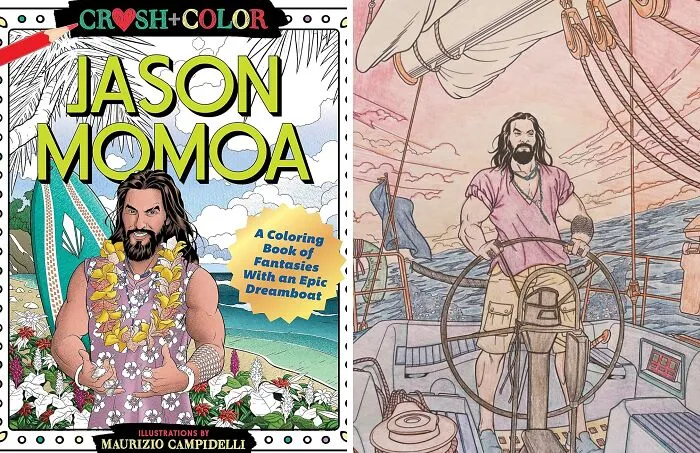 Color Outside The Lines With Aquaman-Approved Art In The <a Style="Display:inline;" Href="Https://Www.amazon.com/Crush-Color-Coloring-Fantasies-Dreamboat/Dp/1250256682?ie=utf8&linkcode=ll1&tag=bpmouse-20&linkid=bd4087a92d07b468695f64a60a025b1c&language=en_us&ref_=as_li_ss_tl" Target="_blank"><span Style="Font: Inherit; Color: #d74b1f;"> Jason Momoa Coloring Book </Span>