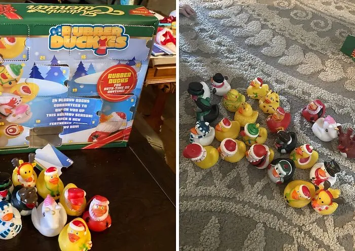 Quack Up The Holiday Fun With The <a Style="Display:inline;" Href="Https://Www.amazon.com/Joyin-Christmas-Countdown-Calendar-Toddlers/Dp/B08hb9qjw1?crid=2q38n7f589t9s&keywords=wine+advent+calendar&qid=1698392839&refinements=p_72%3a1248915011&rnid=1248913011&s=home-Garden&sprefix=wine+advent+calendar%2caps%2c317&sr=1-23&linkcode=ll1&tag=bpiguana-20&linkid=0dc18f0f410556cb787b8083c0c75758&language=en_us&ref_=as_li_ss_tl" Target="_blank"><span Style="Font: Inherit; Color: #d74b1f;"> Rubber Ducks Advent Calendar</Span> - A Ducky Delight Each Day!