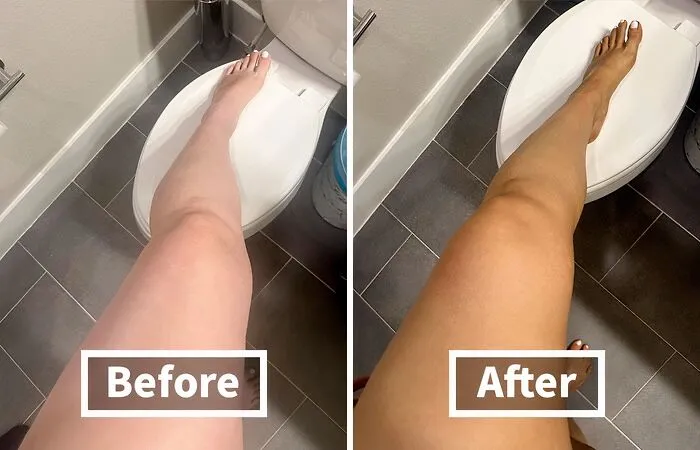 "For me that’s self tanner at home. I love it! I used to only do it for special occasions and now I do it more often. Whenever I get in a slump about my self image I’m like wait am I really feeling this way or do I just feel pale? I put self tanner on and I’m like I’m gorgeous haha. I can appreciate my curves when I have it on and I just feel more done" - <span Style="Font:inherit;color:#808080"> waffleironone</Span>