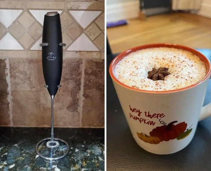 Indulge In Creamy Goodness! This   <a Style="Display:inline;" Href="Https://Www.amazon.com/Zulay-Original-Milk-Frother-Handheld/Dp/B09d8t11ys?th=1&linkcode=ll1&tag=bprabbit-20&linkid=ad8df14252745da1d444d442a71120c9&language=en_us&ref_=as_li_ss_tl" Target="_blank"><span Style="Font: Inherit; Color: #d74b1f;"> Milk Frother Wand </Span> Is A Gift To Your Coffee Game