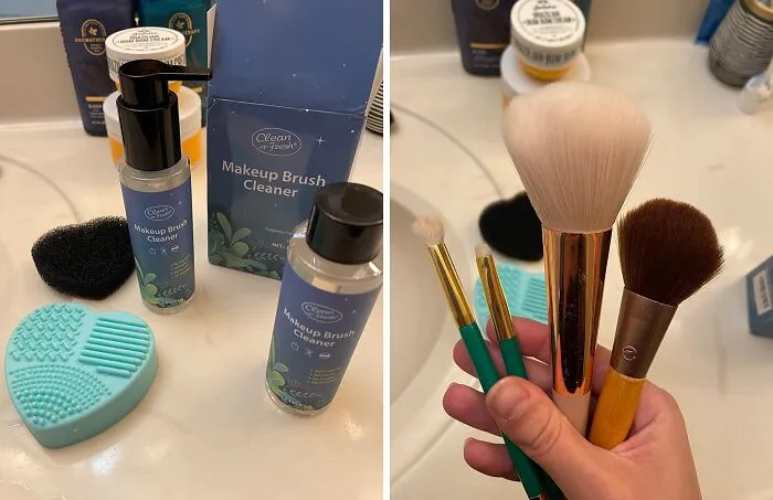 "Wash your makeup brushes. It’s common sense, but we all don’t do it enough!!" - <span Style="Font:inherit;color:#808080"> lboiles</Span>