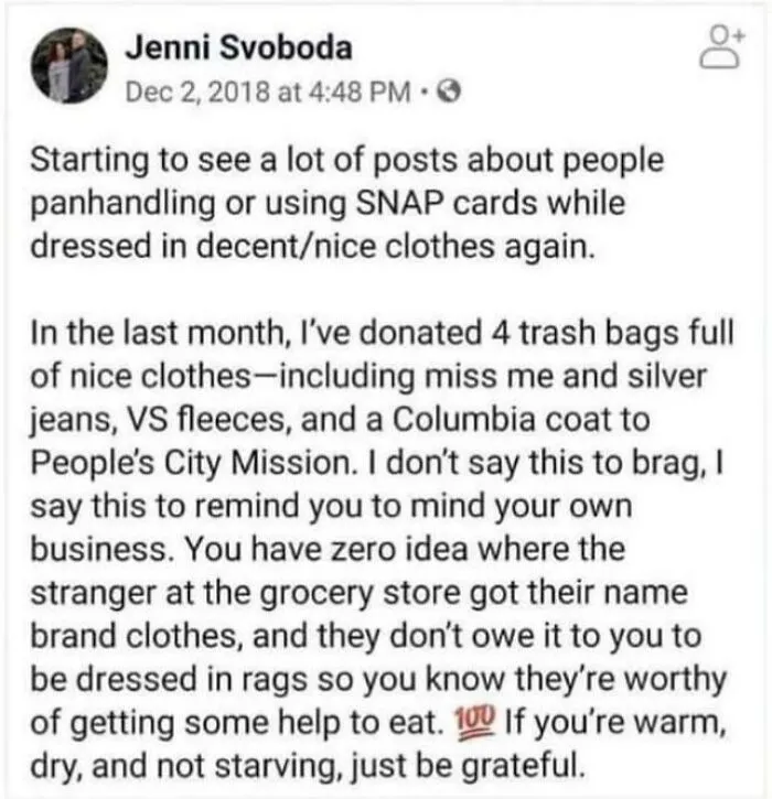 It Cost Zero Dollars To Mind Your Own Business
