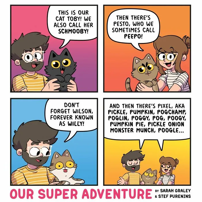 Love And Cats: 36 Hilariously Relatable Comics Inspired By This Artist's Real Life (New Pics)