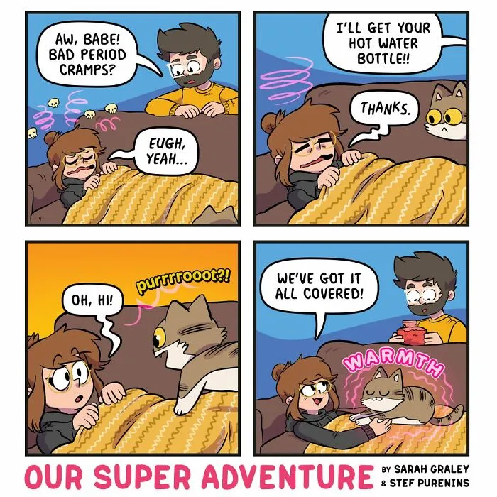 Love And Cats: 36 Hilariously Relatable Comics Inspired By This Artist's Real Life (New Pics)