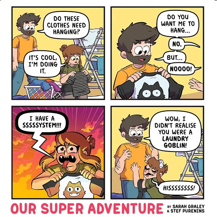 Love And Cats: 36 Hilariously Relatable Comics Inspired By This Artist's Real Life (New Pics)