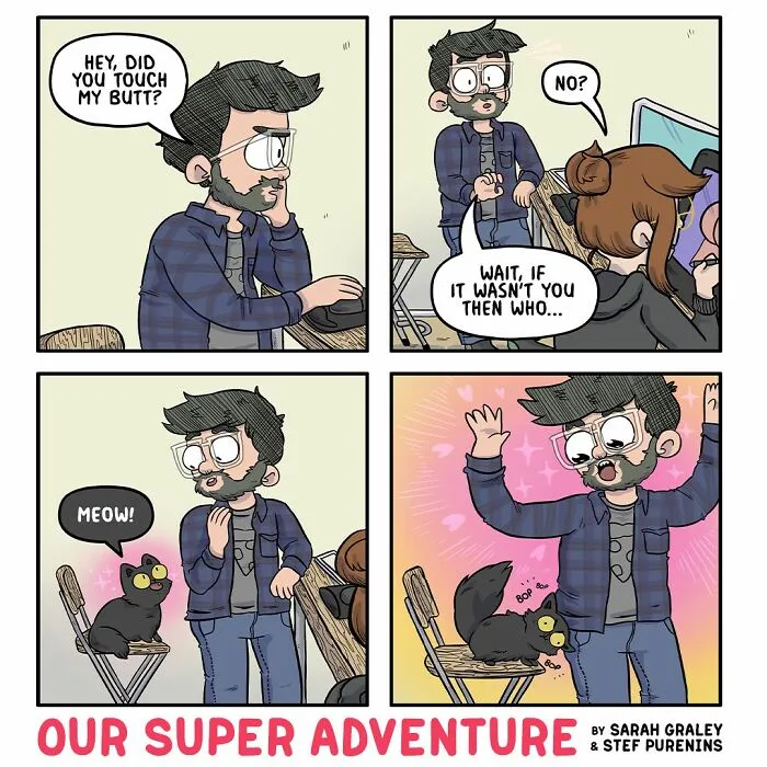 Love And Cats: 36 Hilariously Relatable Comics Inspired By This Artist's Real Life (New Pics)