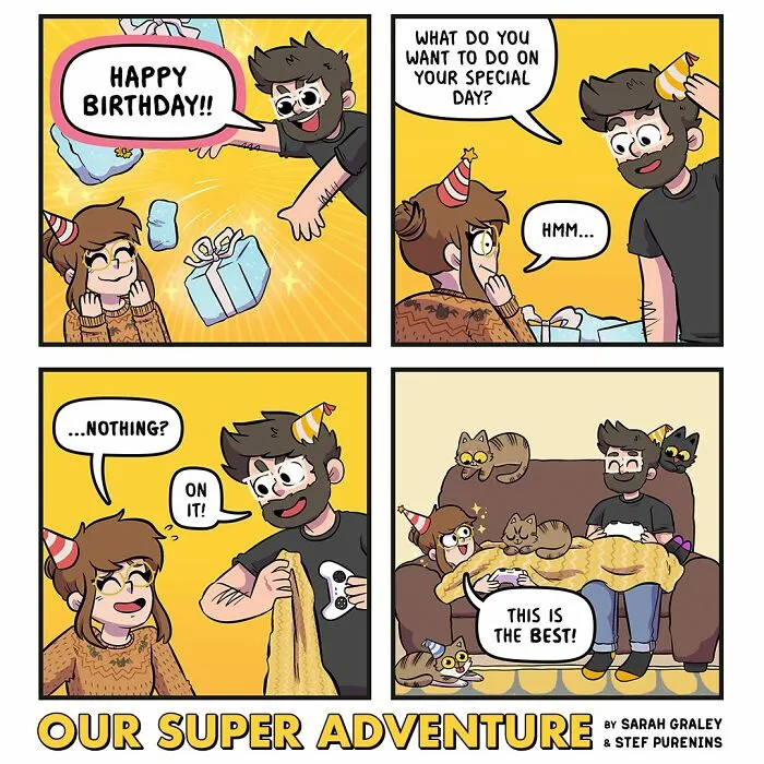 Love And Cats: 36 Hilariously Relatable Comics Inspired By This Artist's Real Life (New Pics)