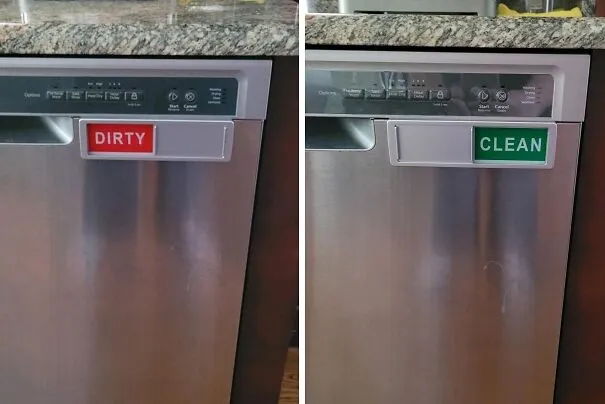 Keep The Kitchen Tidy And The Dishwasher Drama-Free With The <a Style="Display:inline;" Href="Https://Www.amazon.com/Dp/B078mmxjpc?ascsubtag=6321567%2c9%2c52%2cd%2c0%2c0%2c0%2c900%3a2%3b974%3a1%3b1125%3a2%3b1338%3a1%3b1352%3a1%2c18565000%2c0%2c0%2cgoogle&btn_ref=srctok-97756d24fb1bf6fc&th=1&linkcode=ll1&tag=bpiguana-20&linkid=e275fb2514e4355d0569c563ed4bcad3&language=en_us&ref_=as_li_ss_tl" Target="_blank"><span Style="Font: Inherit; Color: #d74b1f;"> Clean/Dirty Dishwasher Magnet</Span>, A Small But Mighty Helper That Lets Everyone Know When It's Time To Load Up
