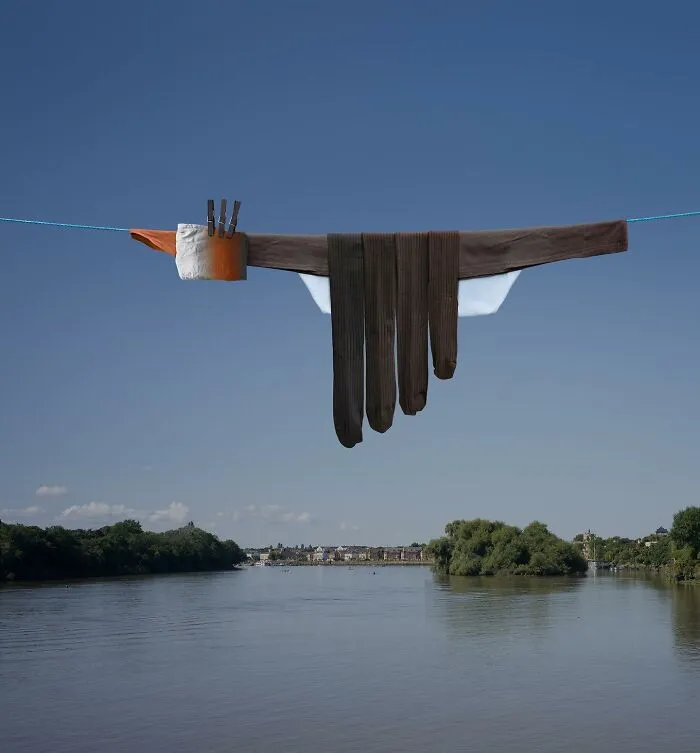 This Artist Created 21 Playful Animals From Laundry And Captured Them In Picturesque Landscapes