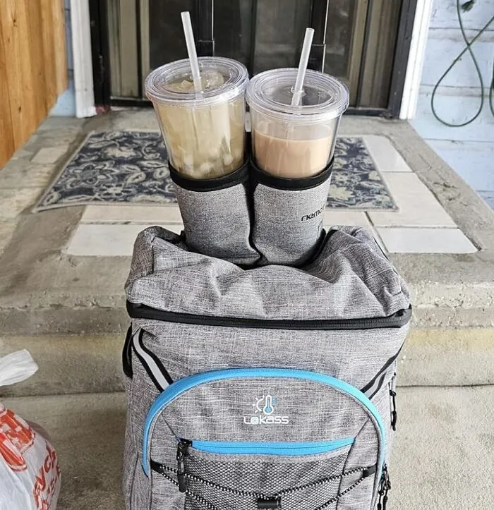 Sip And Stroll Through The Airport With Ease With The   <a Style="Display:inline;" Href="Https://Www.amazon.com/Riemot-Luggage-Travel-Holder-Drink/Dp/B07txccqgp?ie=utf8&th=1&linkcode=ll1&tag=bplemon-20&linkid=b79c710595cc8f767dd0be842815a706&language=en_us&ref_=as_li_ss_tl" Target="_blank"><span Style="Font: Inherit; Color: #d74b1f;"> Suitcase Handle Travel Cup Holder</Span>, A Ingenious Way To Keep Your Coffee Within Reach And Your Hands Free For More Important Things
