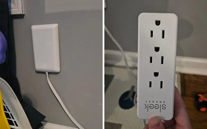 This  <a Style="Display:inline;" Href="Https://Www.amazon.com/Socket-Ultra-Thin-Electrical-Oversized-Certified/Dp/B07s8dz1t5?ie=utf8&th=1&linkcode=ll1&tag=bpfig-20&linkid=a607cfe035555ff6fb4d9939224deaa8&language=en_us&ref_=as_li_ss_tl" Target="_blank"><span Style="Font:inherit;color:#d74b1f;"> Outlet Concealer </Span>  Hides Your Chables And Moves The Power Closer To Your Devices