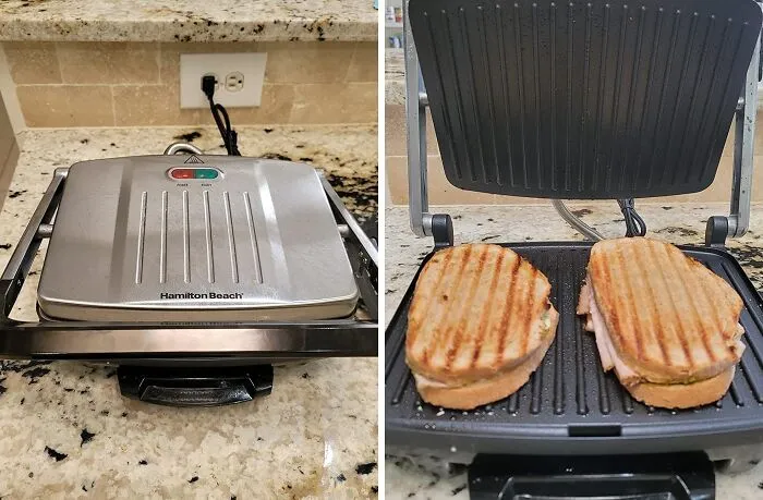 Breathe New Life Into Your Holiday Leftovers With The Versatile <a Style="Display:inline;" Href="Https://Www.amazon.com/Hamilton-Beach-25460a-Sandwich-Stainless/Dp/B00iwojrsm?ie=utf8&th=1&linkcode=ll1&tag=bpgrape-20&linkid=d32e792c6214f8b356843d91173f6c9a&language=en_us&ref_=as_li_ss_tl" Target="_blank"><span Style="Font: Inherit; Color: #d74b1f;"> Panini Press Sandwich Maker</Span>, A Clever Kitchen Gadget That Turns Yesterday's Turkey Dinner Into Today's Mouthwatering Masterpiece