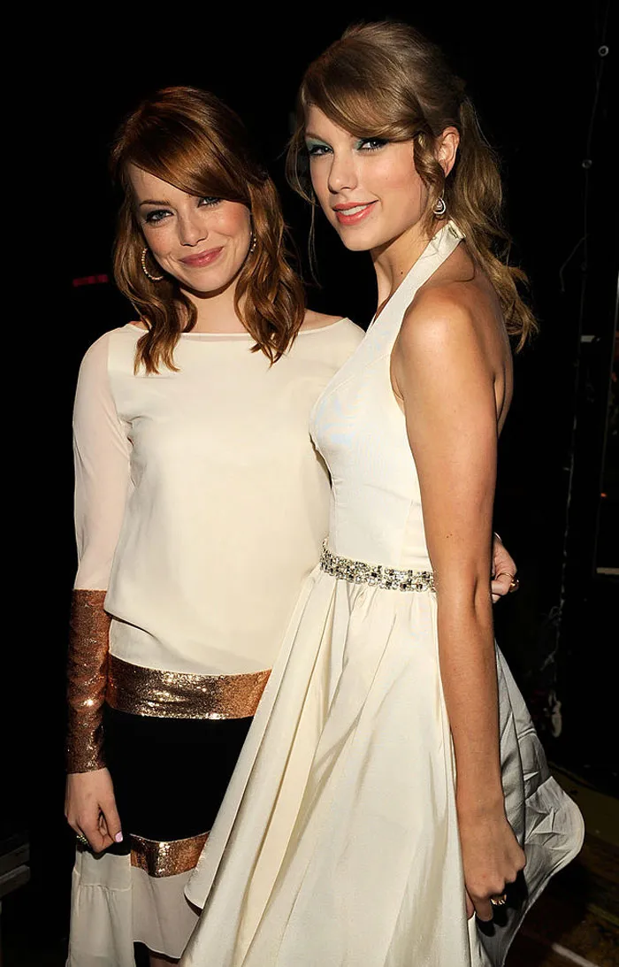 Emma Stone and Taylor Swift