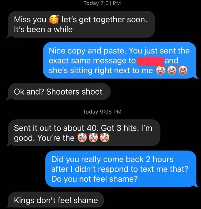 Kings Don't Feel Shame