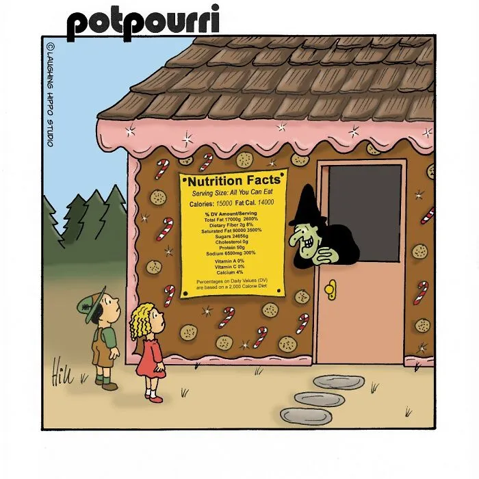 Spooktacular Humor: 30 One-Panel Comics From Laughing Hippo Studio