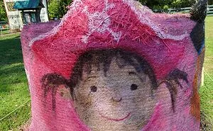 My Halloween Hay Bale Art To Brighten Your Day (12 New Pics)