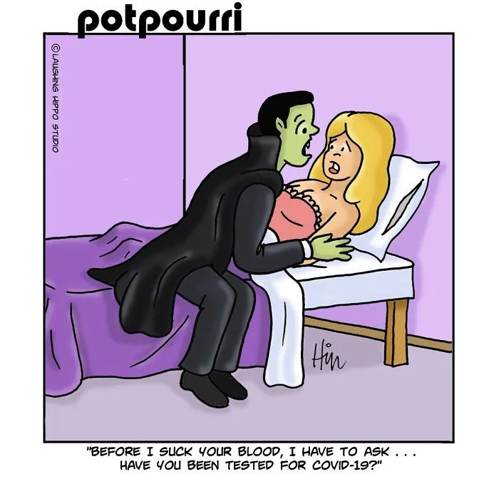 Spooktacular Humor: 30 One-Panel Comics From Laughing Hippo Studio
