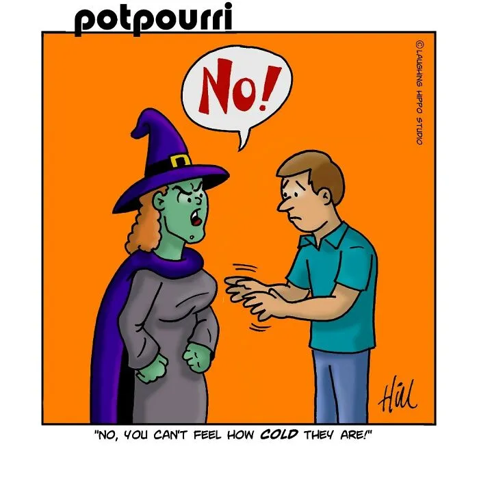 Spooktacular Humor: 30 One-Panel Comics From Laughing Hippo Studio